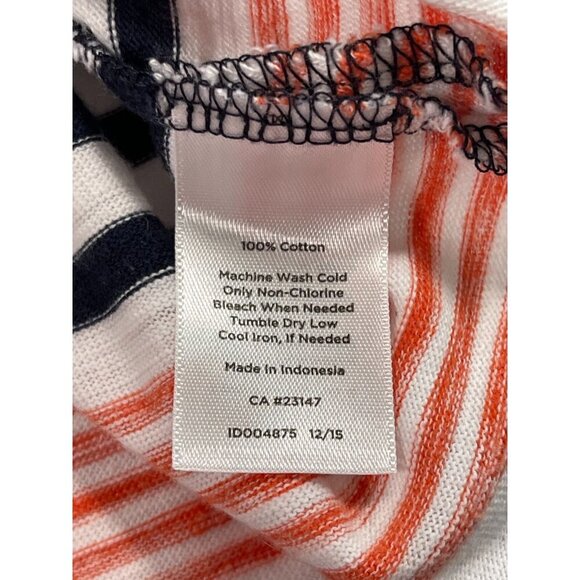Talbots Striped Tie-Front Maxi Dress – Small - Picture 7 of 8